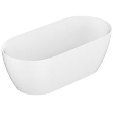 Glacier Acrylic Oval Freestanding Bath